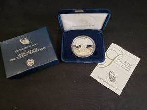 2016 American Eagle One Ounce Silver Proof Coin with Certificate of Authenticity