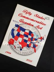 1999 State Quarter Collectors Set - Complete Book with Coins