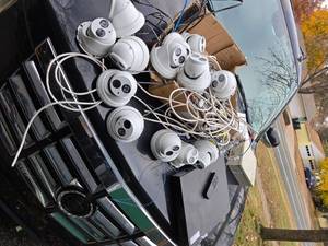 lot 2 image: 16 Channel Security Camera System 4K PoE, 16x 8MP Wired IP Turret Dome Camera with AI Human Vehicle Detection, Built-in Mic, Remote Access 24-7 Recording, 4K 16CH NVR 4TB HDD, PD93A1616-8M