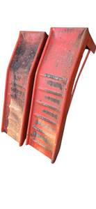 lot 6 image: Solid Steel 3 Ton 6500 LBS Auto Ramp Set Heavy Duty Car Light Truck Repairs  ( Used)