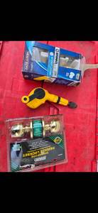 lot 8 image: Lot of 3 items ( Brinks Interior Locking, Legend Lockset and a Fishing Equipment)