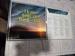 lot 53 image: Lot of 8 Vinyl Records How Great Thou Art Album Collection