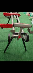 lot 58 image: Bauer 21505S- Heavy Duty Mobile Miter saw Stand (Like New)