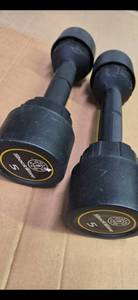 lot 89 image: A pair of Shockwave 5LB Dumbbells