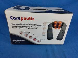 lot 116 image: Carepeutic Finger Squeezing Neck and Shoulder 5D Massager