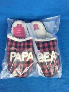 lot 156 image: New Wondershop Papa Bear Slippers Size 910