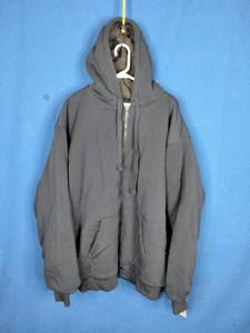 lot 176 image: New Victory Outfitters Mens Sherpa Fleece-Lined Zippered Hoodie, Size 3XL, Navy