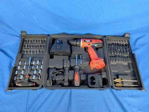 lot 198 image: Stalwart 18V Cordless Drill 78-Pc. Set