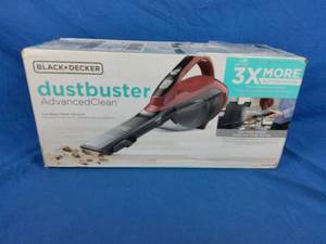 lot 200 image: BLACKDECKER DustBuster Gen 9.5 Lithium-Ion Cordless Hand Vacuum - Chili Red, Retails for $115