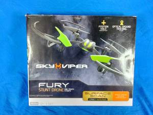 lot 209 image: Sky Viper Fury Stunt Drone, BlackGreen