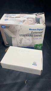 lot 5 image: Western Digital 250GB External USB 2.0 Hard Drive with Zip Drive