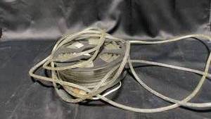 lot 30 image: 50ft Clear LED Rope Light with Plug