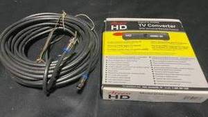 lot 35 image: Access HD Digital to Analog TV Converter with Universal Remote Control