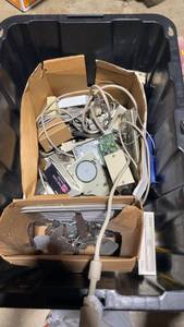 lot 43 image: Assorted Vintage Computer Parts and Accessories Lot