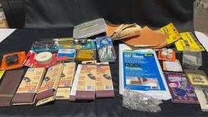 lot 63 image: Lot of Home Improvement Tools and Hardware Supplies