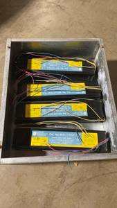 lot 102 image: 4 Universal Manufacturing Corporation Rapid Start Ballasts - Cat. No. 931-LH-TC-P