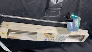 lot 113 image: Yardworks Water Wand with Adjustable Curved Rod and Incense Cones Collection