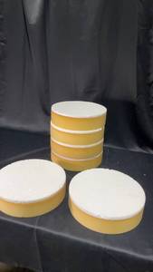 lot 133 image: Set of 5 Foam Cake Dummy Rounds for Decorating