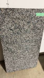 lot 173 image: Granite Countertop Slab - 42 x 24 - Speckled Gray and Black