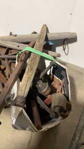 lot 197 image: Collection of Various Vintage Hand Tools and Hardware Parts