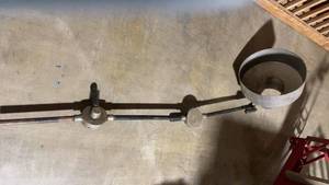 lot 223 image: Industrial Pipe with Metal Funnel Attachment