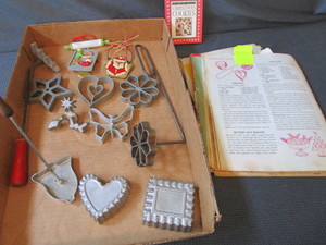 Rosette Iron Molds, Cook Book