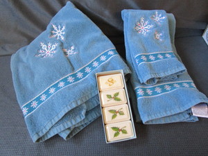 Towel Set, Soaps