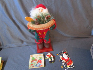 Santa & Canoe, Ornaments, Book