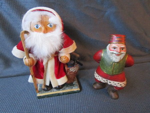 Nut Cracker & Folk Art Santas