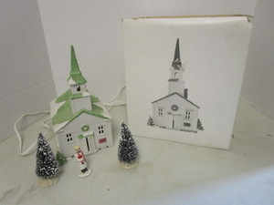 New England Village Steeple Church