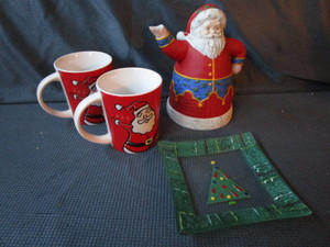 Mary Engelbreit, Gibson Cups, Tree, Gibson Teapot, Cups