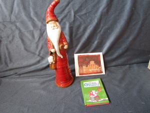 Clay Santa, Book, Cards