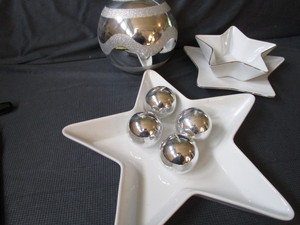 Star Shaped, Candles, Ball
