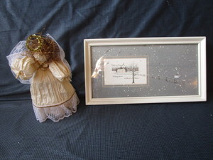 Tree Topper, Framed Quote