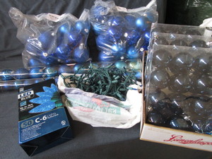 Blue Decorations