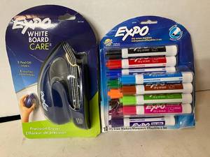 Expo Markers and Eraser