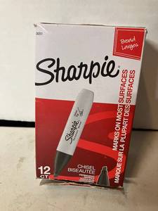 Sharpie Chisel Tip Markers