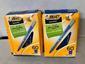 Blue BIC Stic Pens