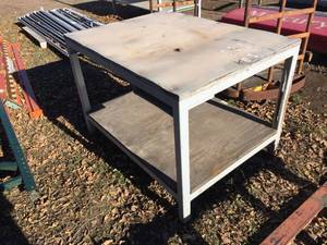 lot 110 image: Heavy Duty Work Table 48 x 36 x 34