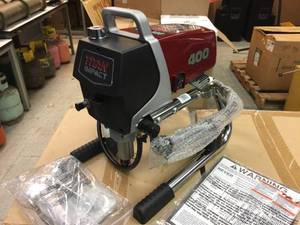 lot 163 image: Like NIB Titan Impact 400 Airless Paint Sprayer