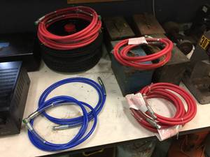 lot 170 image: 11 Like New Paint Sprayer Hoses
