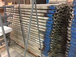 lot 214 image: 6 Louisville 7ft Aluminum Scaffold Planks