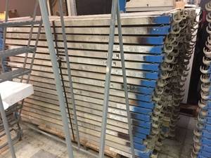 lot 217 image: 6 Louisville 7ft Aluminum Scaffold Planks