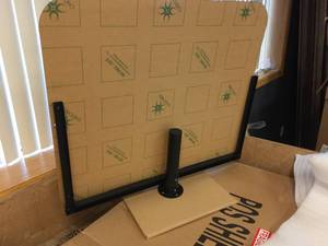 lot 230 image: Large Box with Acrylic DividersProtectorsBarriers