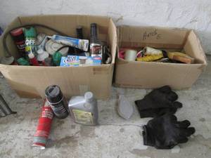 Lot of automotive, outdoor and hous...