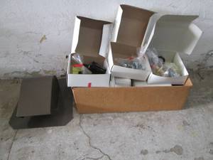 Bundle of assorted clock parts and ...