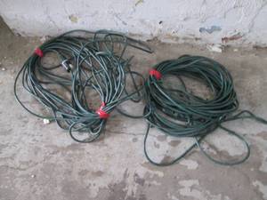(2) 14ga 100ft extension cords...