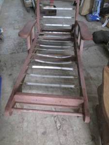 Wood outdoor Swivel rocker and chai...
