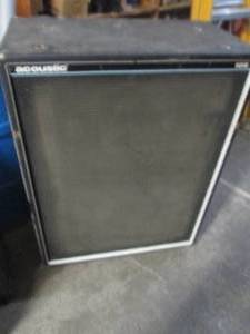 Large Acoustic 105 amplifier on whe...