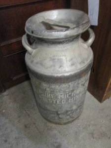Vintage metal Winsted Creamery milk...